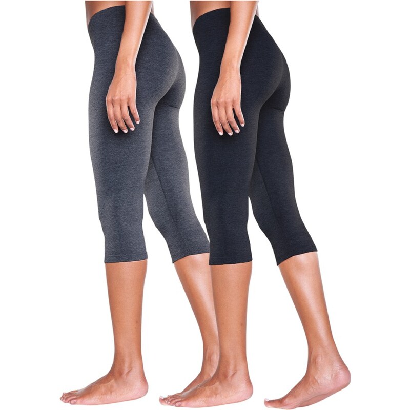 VIVANCE Pyžamové nohavice sivá / čierna 54381843