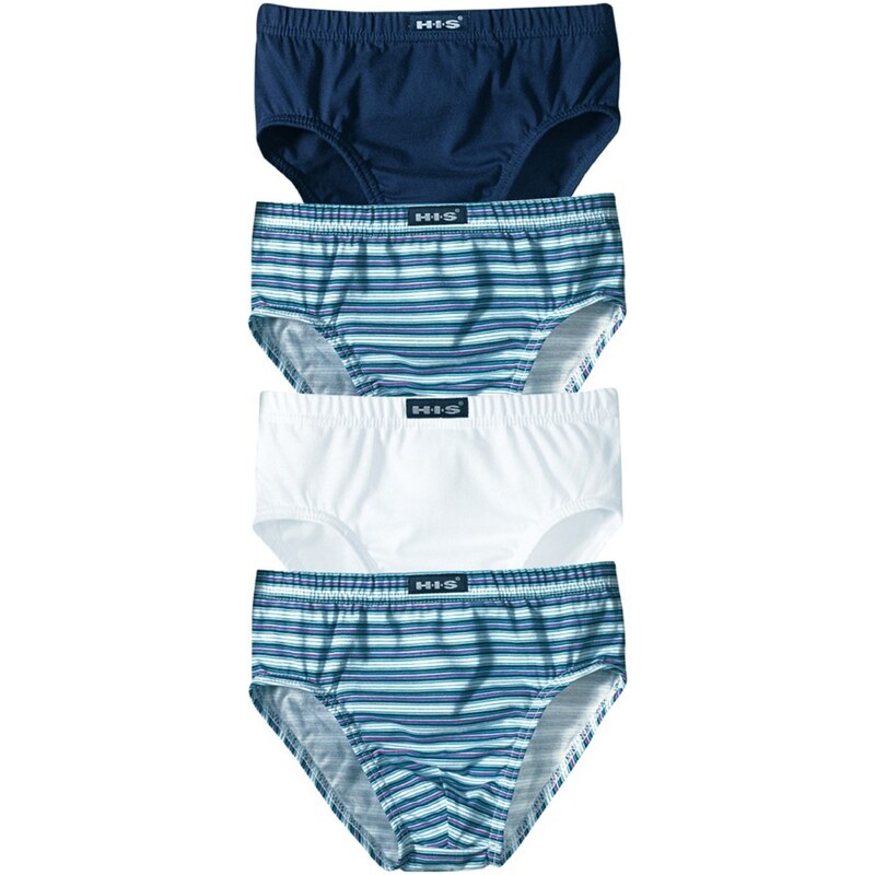 H.I.S Nohavičky modrá / svetlomodrá / biela 65665694