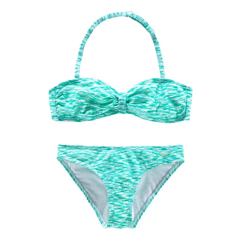 VENICE BEACH Bikiny tyrkysová / biela 69064945