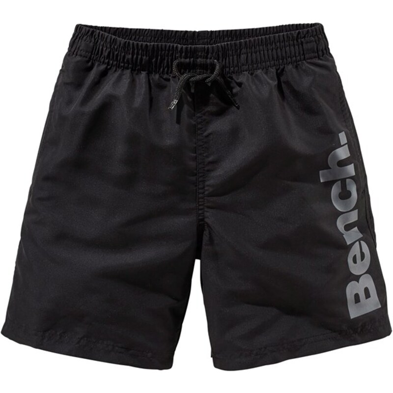 BENCH Plavecké šortky tmavosivá / čierna 54382015