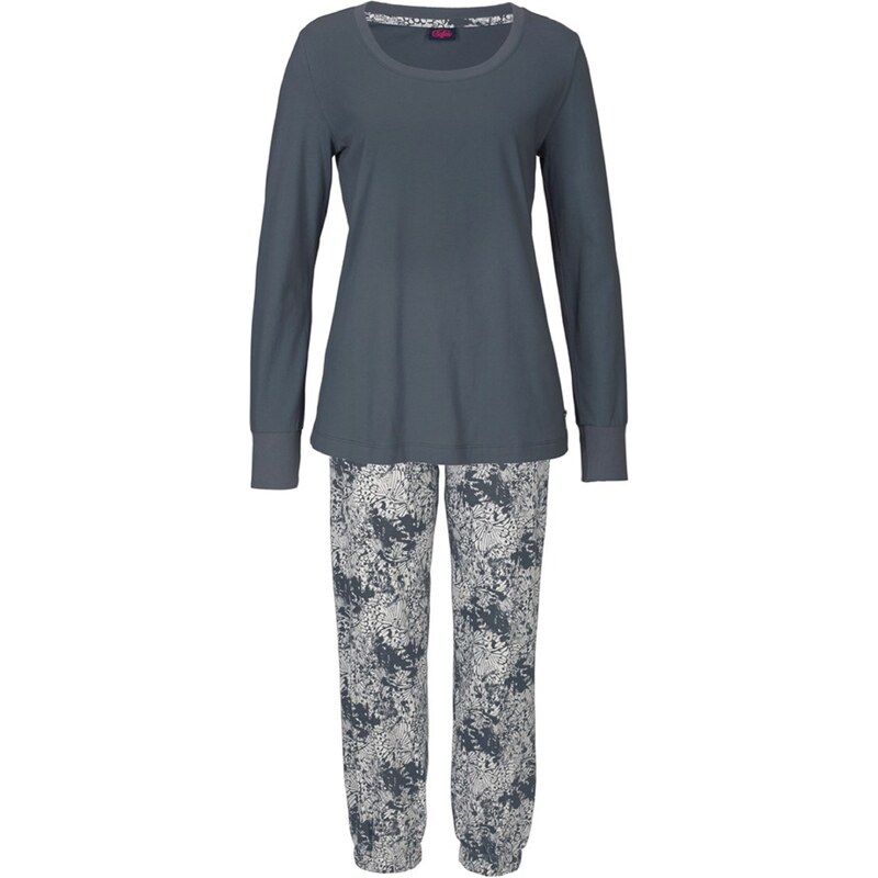 BUFFALO Pyžamo antracitová / šedobiela 63135381