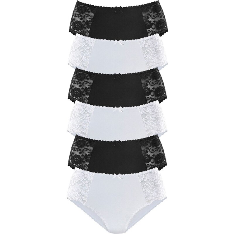 PETITE FLEUR Nohavičky čierna / biela 54382089