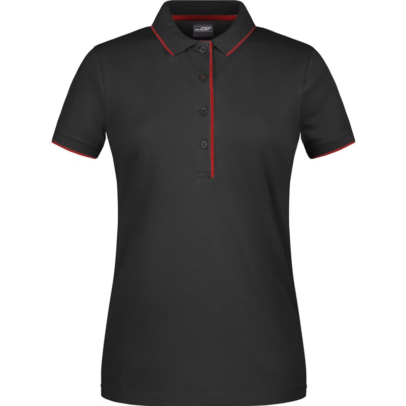 Daiber James & Nicholson Dámske piqué polo s légou v kontraste & 62675618