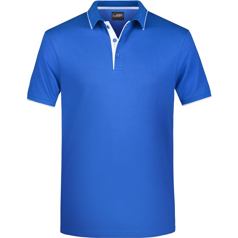Daiber James & Nicholson Pánske piqué polo s légou v kontraste & 58410445