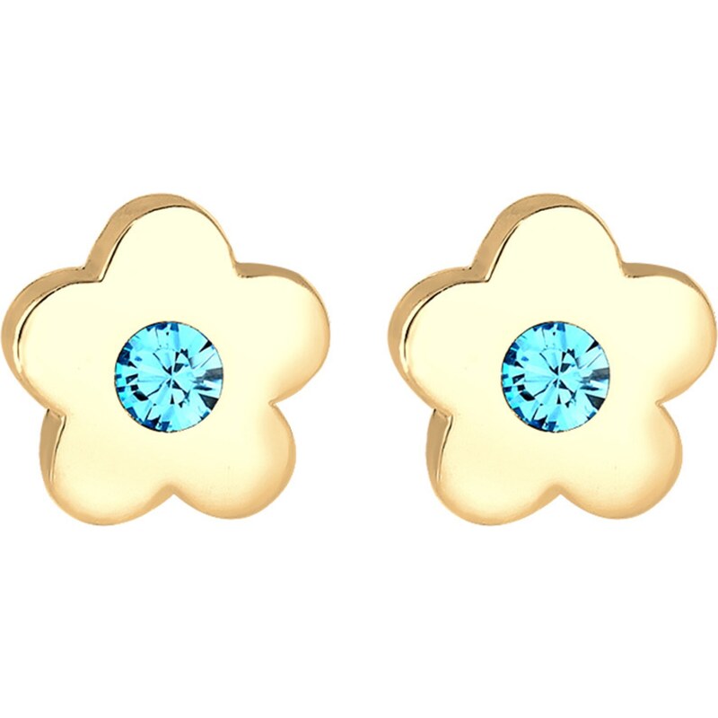 ELLI Bižutéria Blume vodová / zlatá 54222061