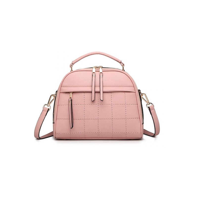 Miss Lulu Kabelka - Juliana s prešívaním, ružová 17039853