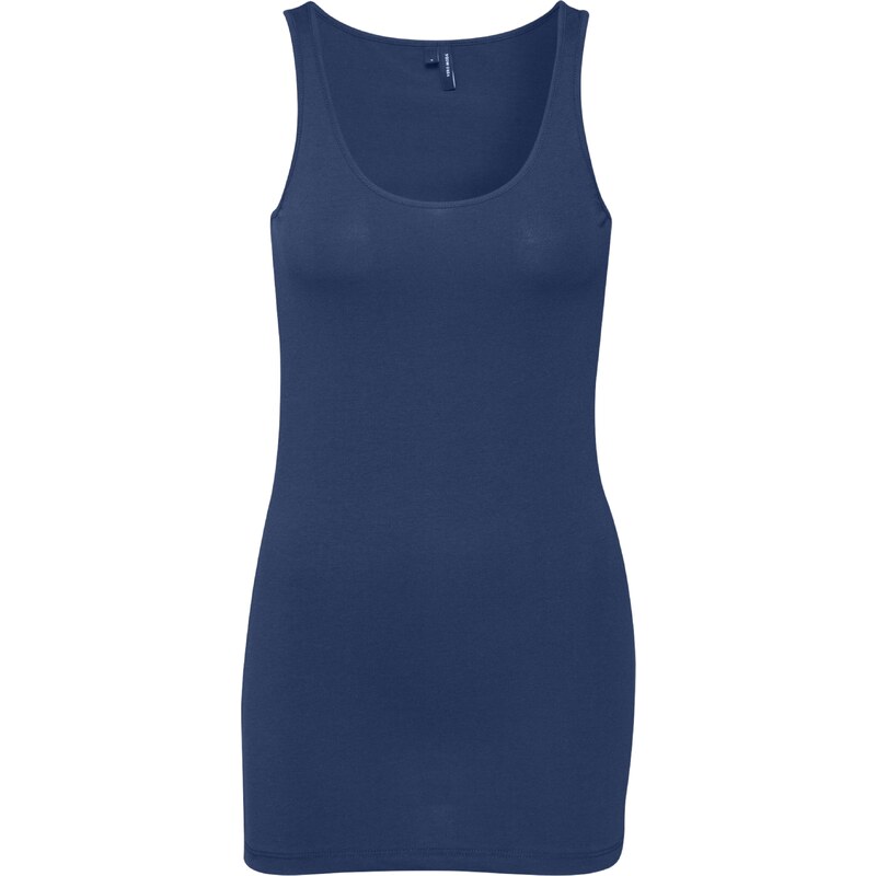 VERO MODA Top Maxi námornícka modrá 16526763