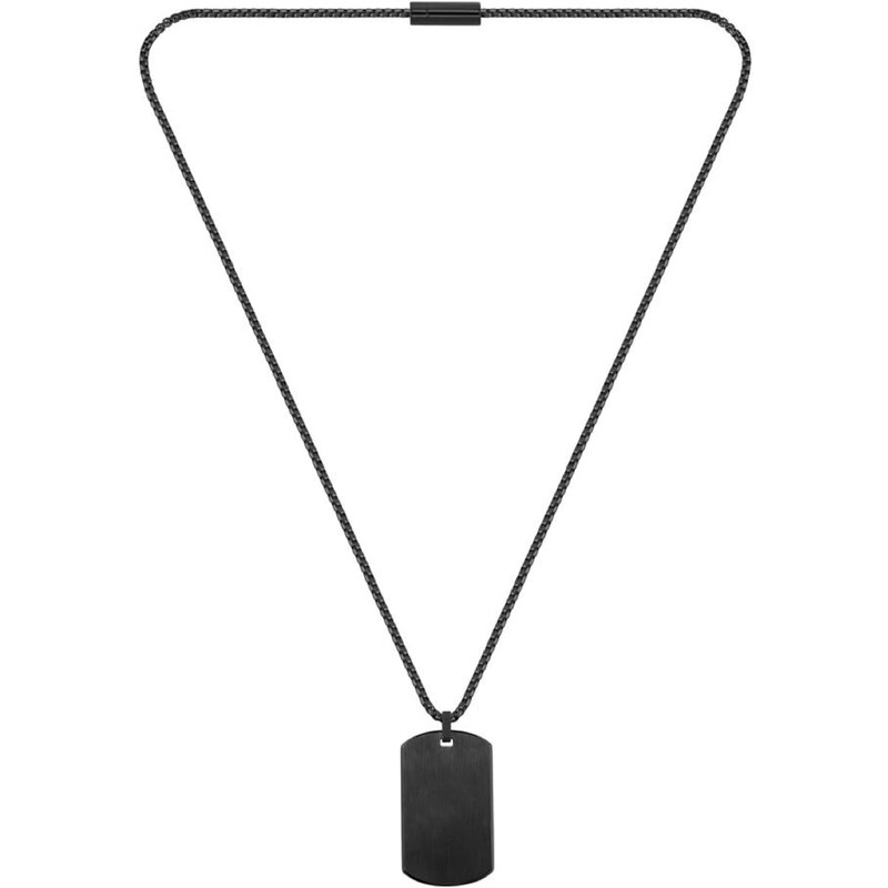 BOSS Retiazka sivá / čierna 54223318