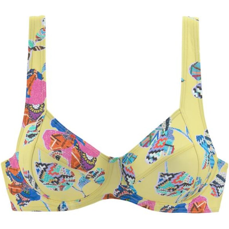 SUNSEEKER Bikinový top Jam svetlomodrá / žltá / ružová / červená 66846361