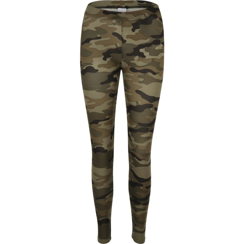 Urban Classics Legíny kaki / olivová / tmavozelená / čierna 57621485