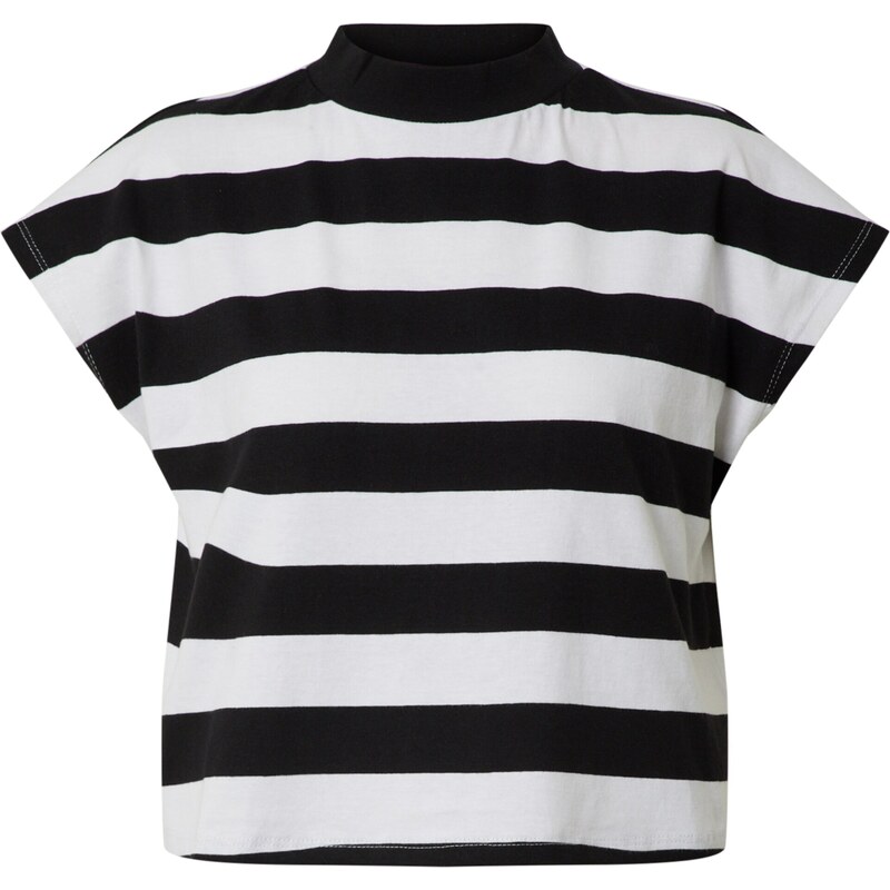 Urban Classics Tričko čierna / biela 18563798