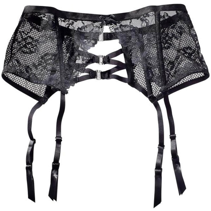 PETITE FLEUR GOLD Podväzky čierna 56954305