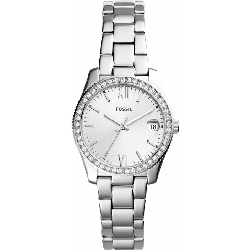 FOSSIL Analógové hodinky Scarlette strieborná 44332418