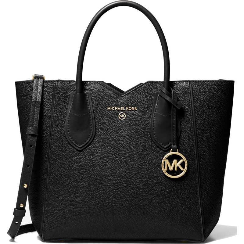 Mae Medium Pebbled Michael Kors Mae Messenger Bag Michael Kors Mae