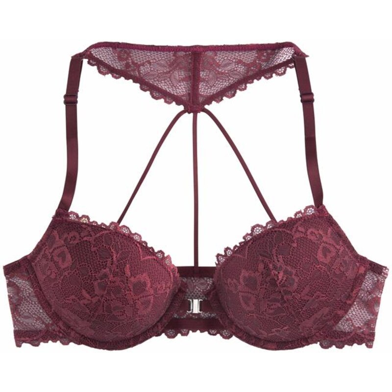 LASCANA Podprsenka burgundská 20518727