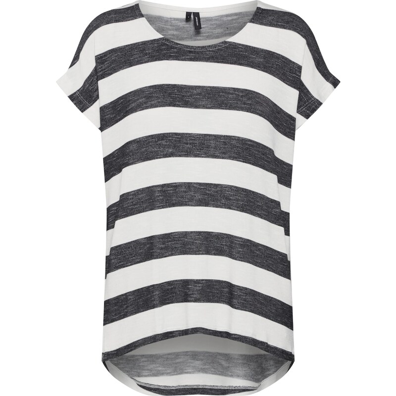 VERO MODA Tričko VMWide čierna / biela 49856573