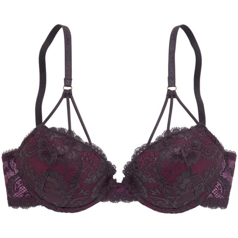 LASCANA Podprsenka tmavofialová 54223128