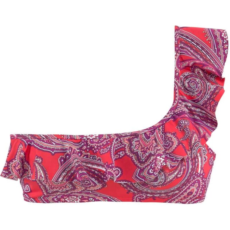 LASCANA Bikinový top fialová / marhuľová / červená / biela 17788243
