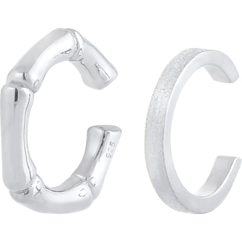 ELLI Náušnice Bambus strieborná 54223374