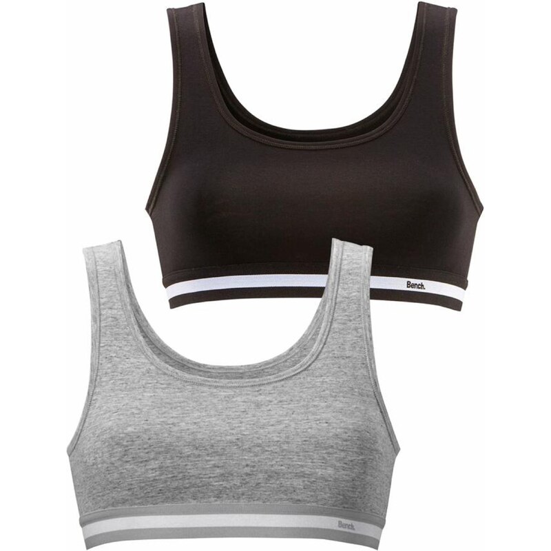 BENCH Tielko sivá / čierna 60133836