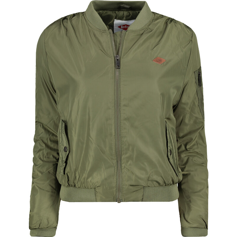 Lee Cooper Bomber Jacket Ladies Army Green GLAMI.sk