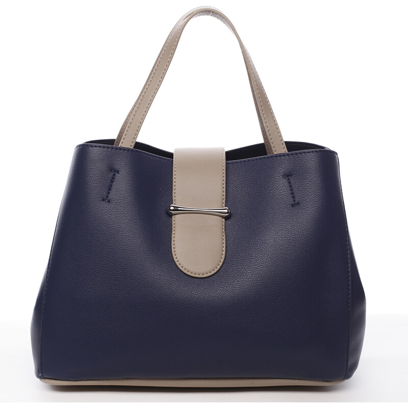 Dámska kabelka do ruky tmavo modrá - DIANA & CO Edilla tmavo modra 59076292