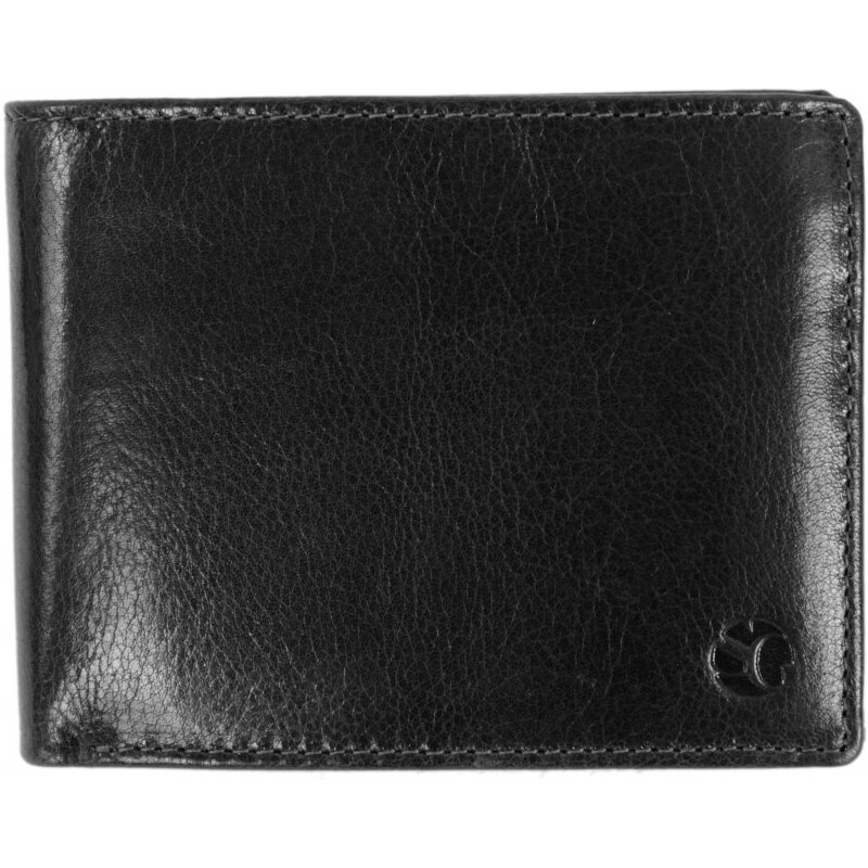 SEGALI Pánska kožená peňaženka SG-2103A čierna 35335599