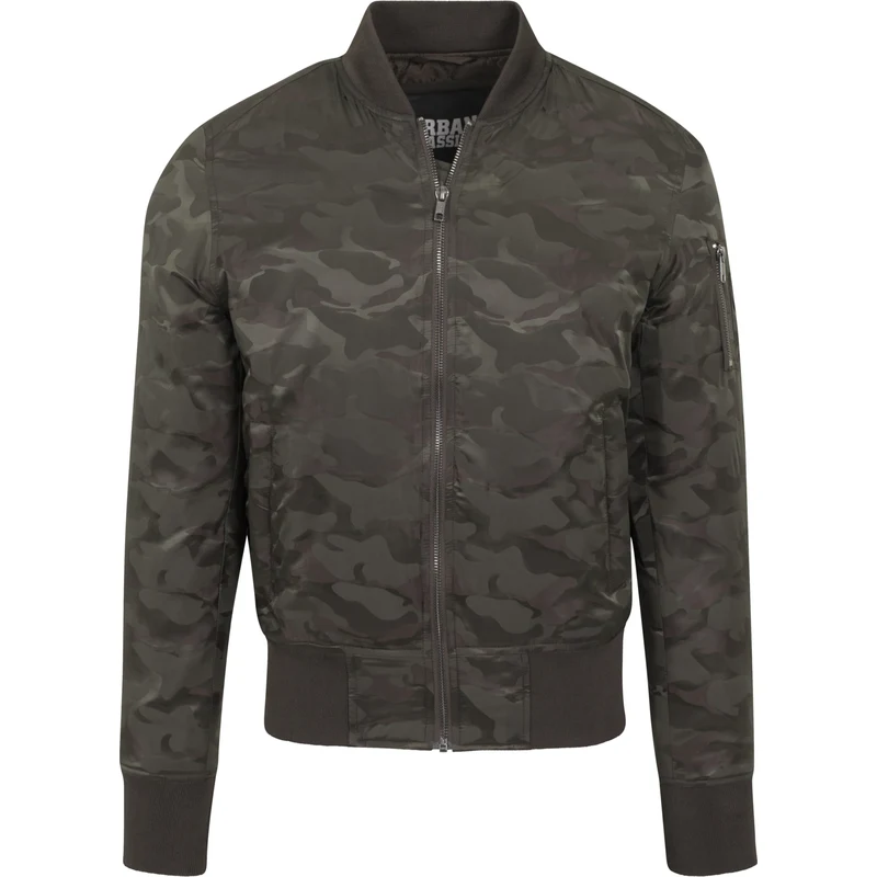 Urban Classics Prechodná bunda olivová / tmavozelená 58374631