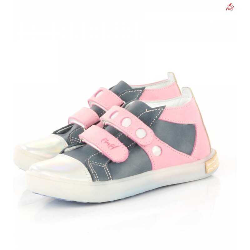 Kožené topánky EMEL E2634-4 46770799