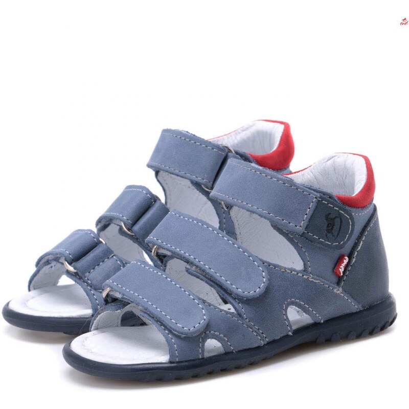 Detské kožené sandálky EMEL E2386-22 46770805