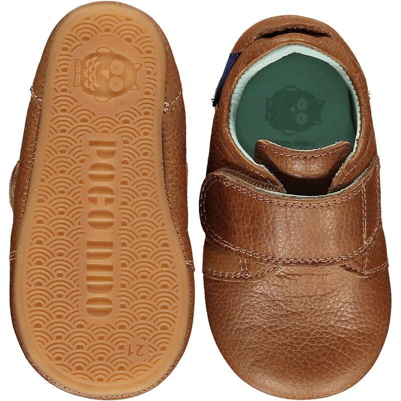 Poco Nido Kožené barefoot Mighty Shoes od Podo Nido Hnedá 50839089
