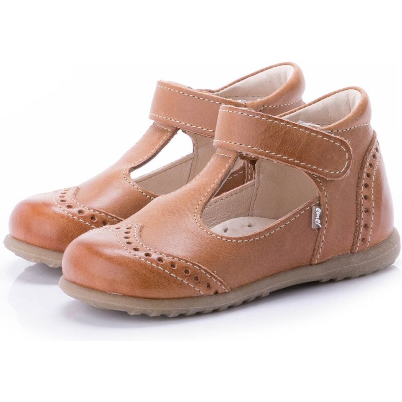 Detské kožené topánočky EMEL 1578-6 46770827