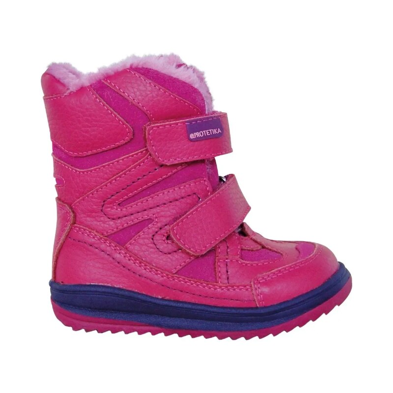 Protetika - Dievčenské zimné topánky Fari Fuxia 46770856