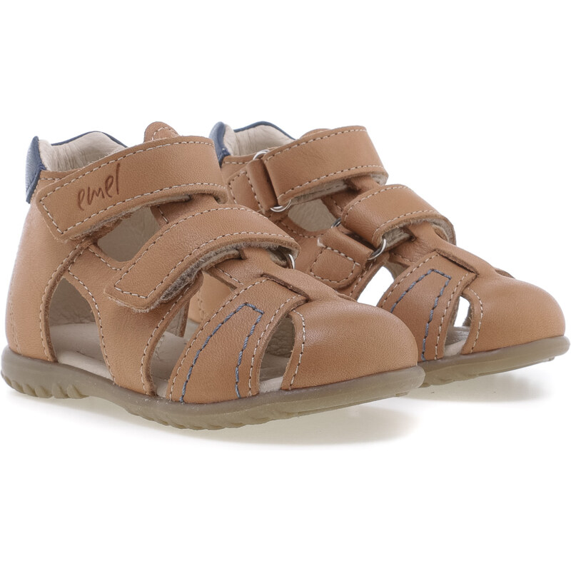 Detské kožené sandálky EMEL E2437-22 46770915