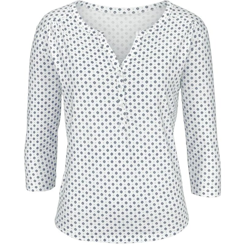 LASCANA Tričko tmavomodrá / biela 54221781