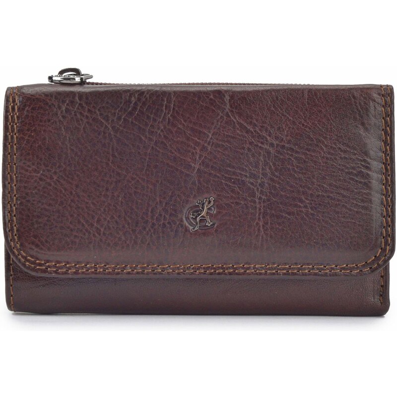 Dámska kožená peňaženka Cosset hnedá 4510 Komodo H 17715607