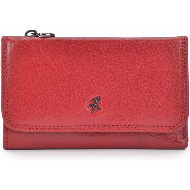 Dámska kožená peňaženka Cosset červená 4510 Komodo CV 17714960