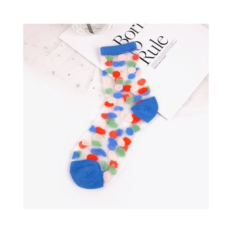 Tulle Ponožky Modrá Päta 17276943