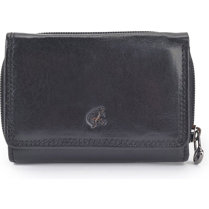 Dámska kožená peňaženka Cosset čierna 4511 Komodo C 17714959