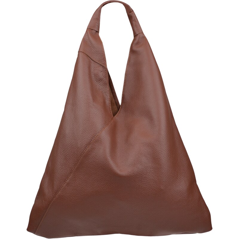 Hnedá kožená talianska kabelka Alma Marrone NovaKabelka.sk 13916423