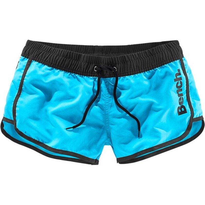 BENCH Plavecké šortky tyrkysová / čierna 54933211