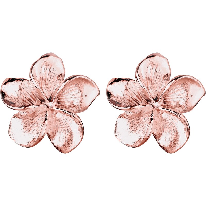 ELLI Náušnice Frangipani Blüte ružové zlato 54222056