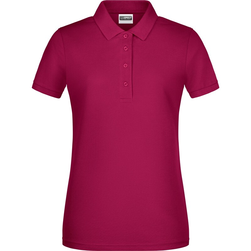 Daiber James & Nicholson Dámska polokošeľa krátky rukáv Bio bavlna 62675650