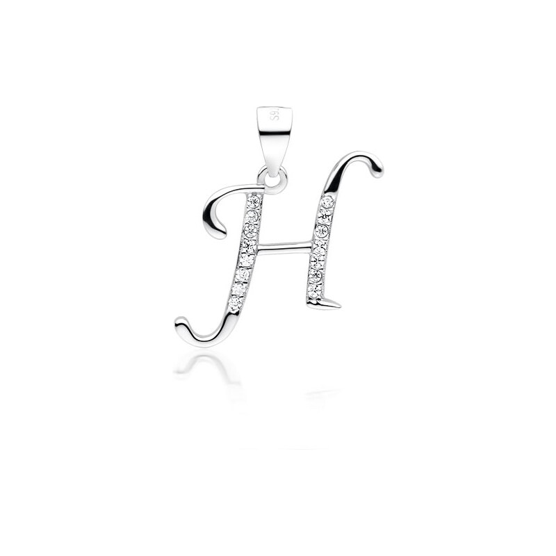 Olivie PÍSMENO H strieborný prívesok 4088 17402939