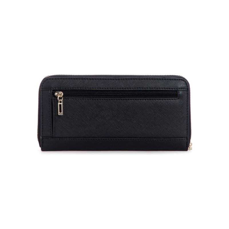 GUESS peňaženka Robyn Large Zip-around Wallet čierna, 12460