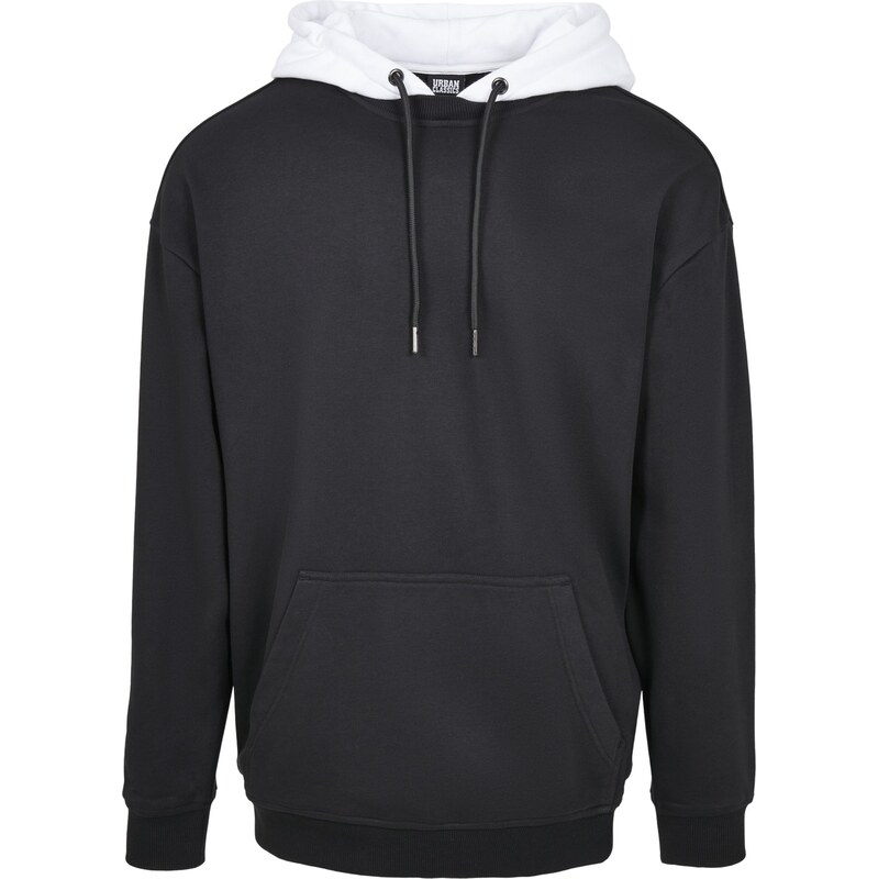 Urban Classics Mikina čierna / biela 18571255