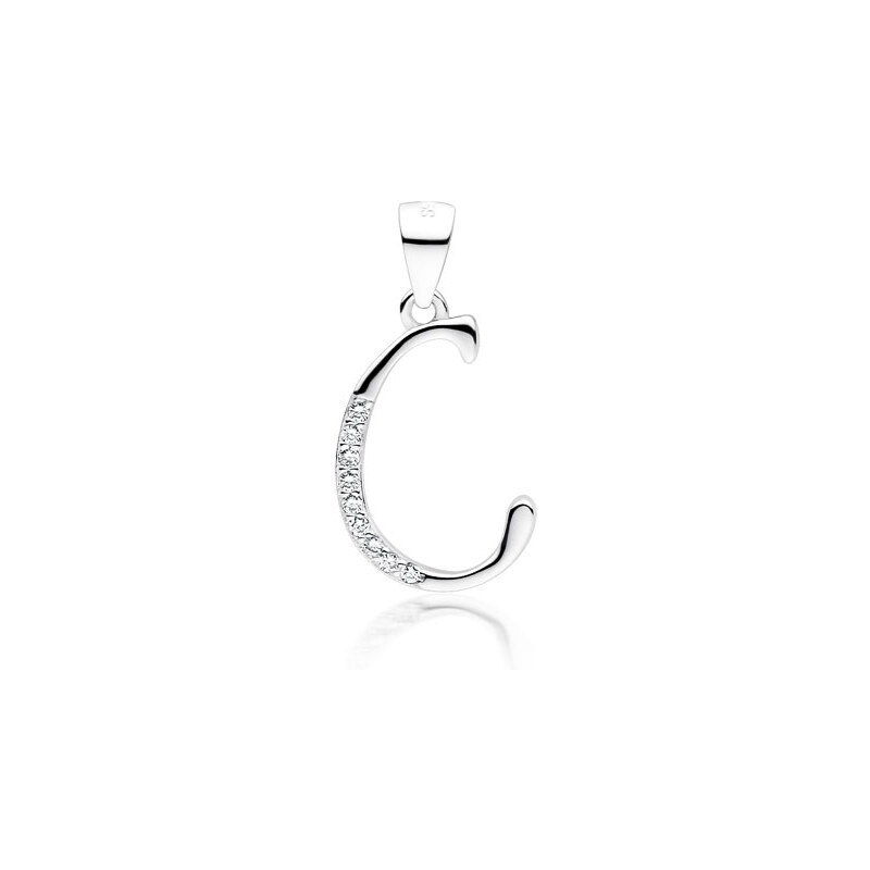 Olivie PÍSMENO C strieborný prívesok 4084 17402935