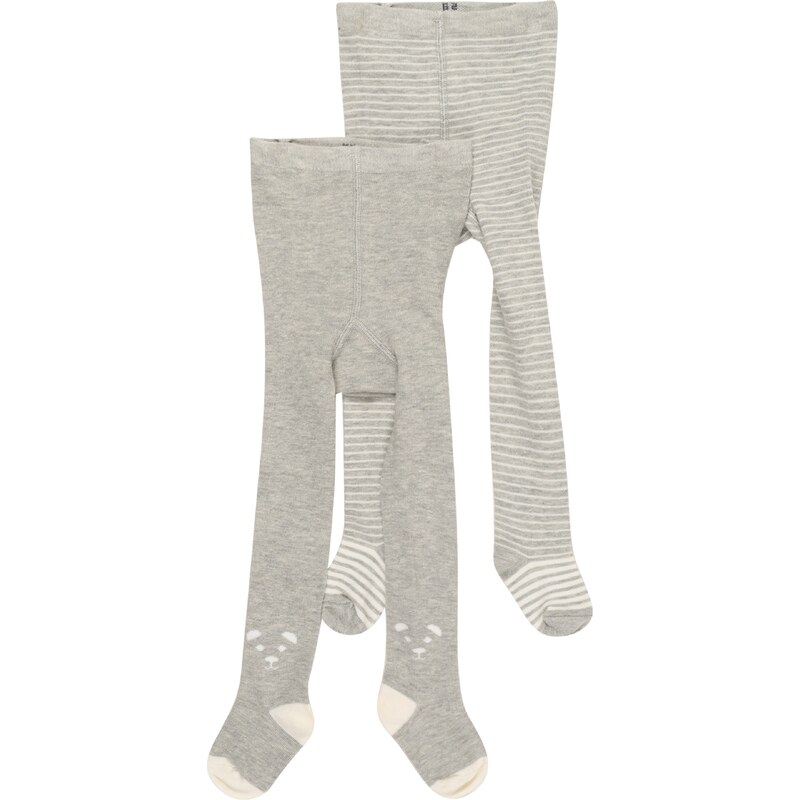 JACKY Pančuchy sivá melírovaná / biela 62660880