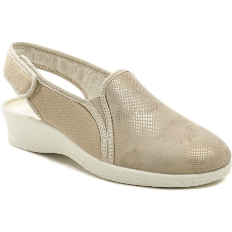 Medi Line 3322 béžové dámske letné topánky 17396486