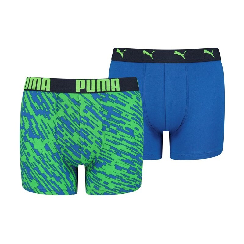 Puma print boxer 2p blue 17399123